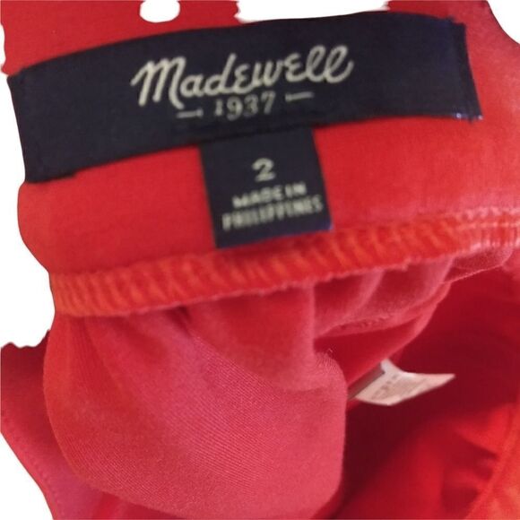 Madewell  viscose mini with zipper - Picture 6 of 8